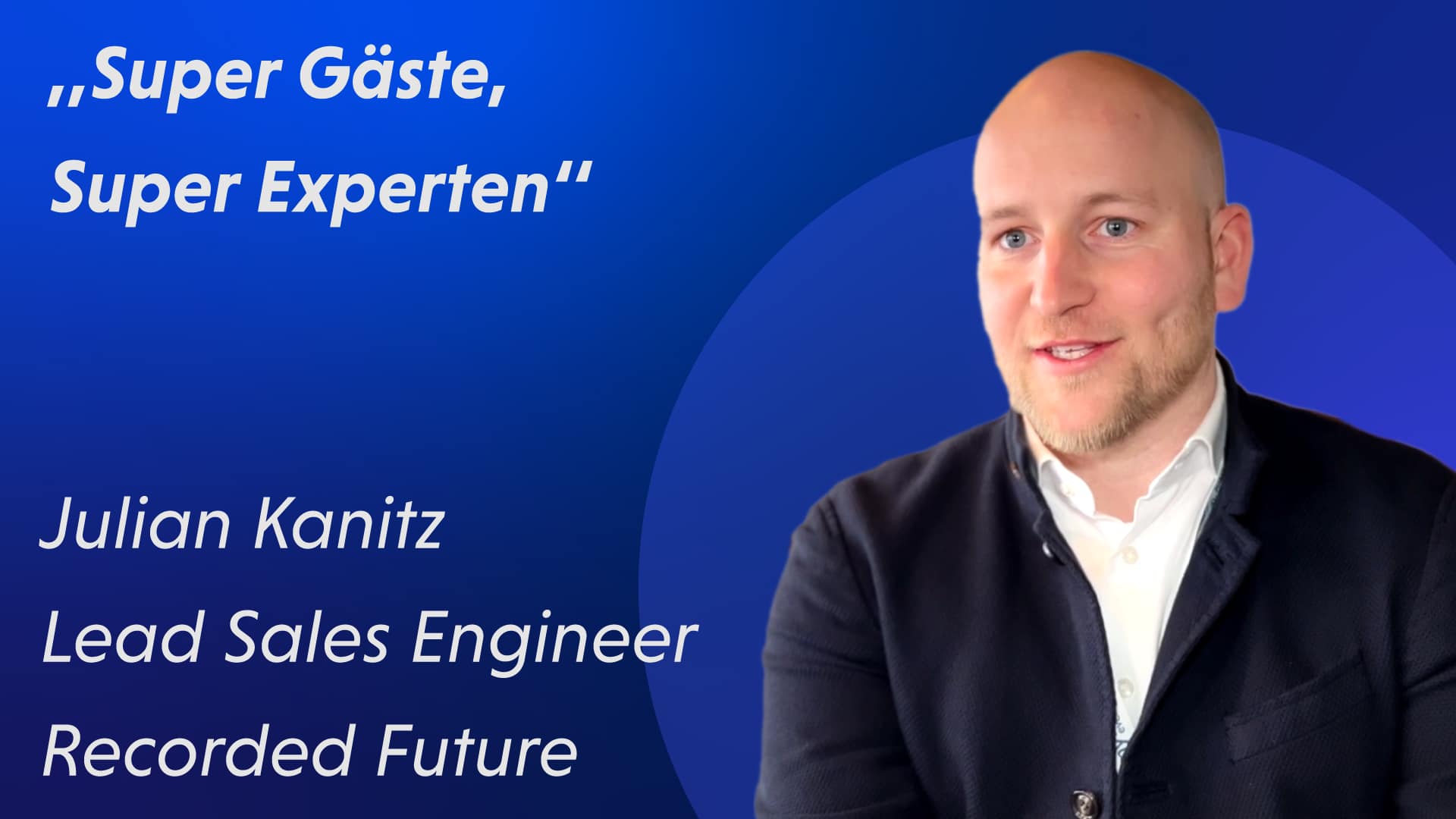 Julian Kanitz Anbieterstatement