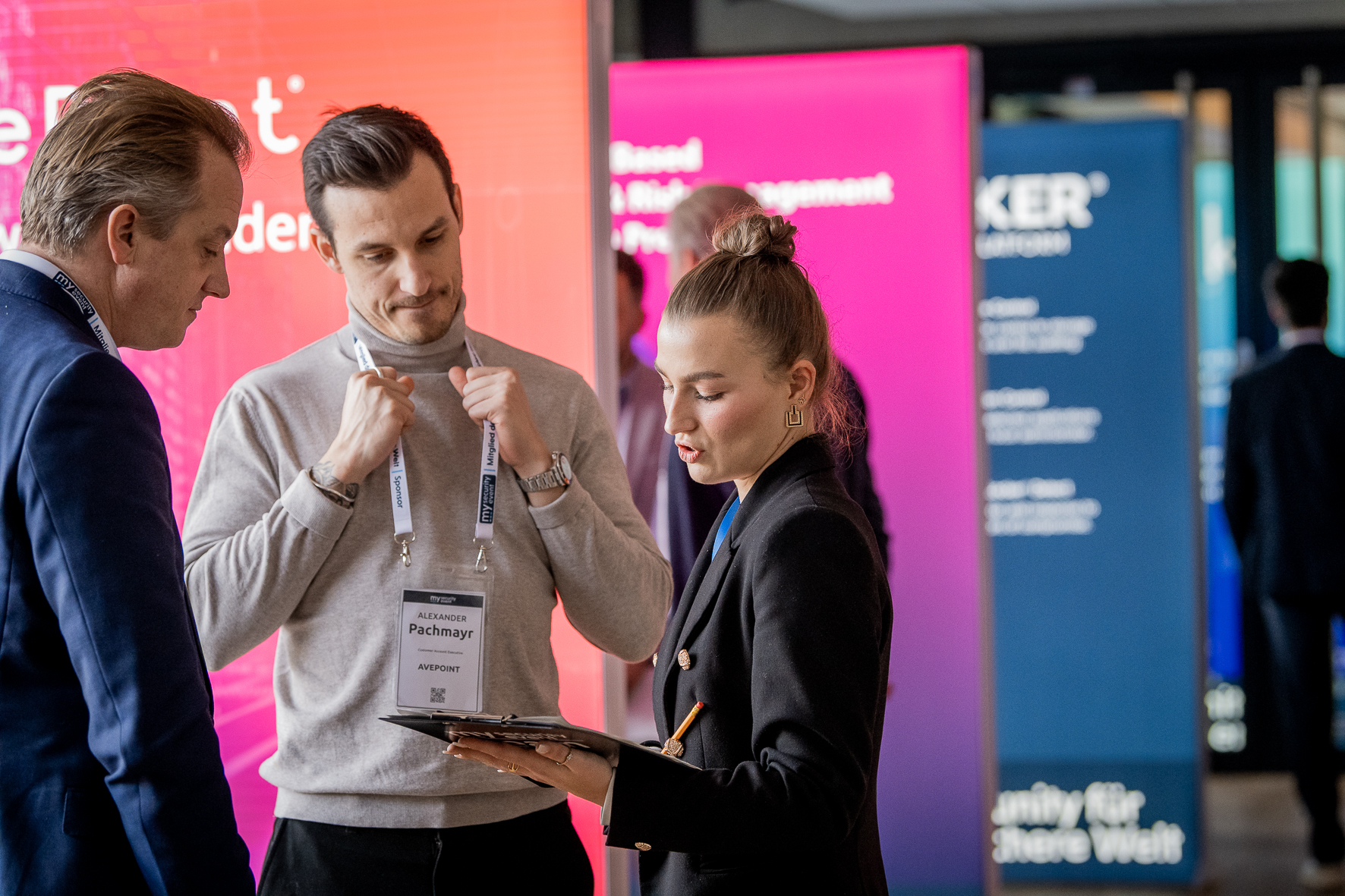 mysecurityevent Köln Gesprächssituation